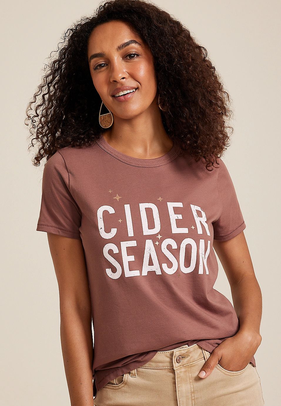 Cider Season Classic Fit Graphic Tee | Maurices