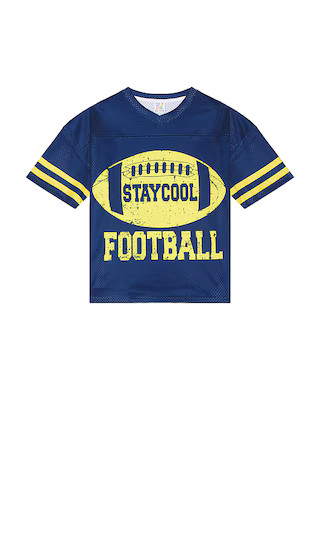 Football Jersey in Blue | Revolve Clothing (Global)