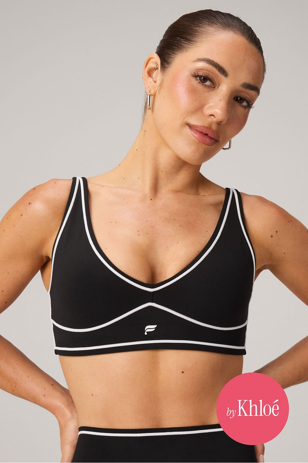 PureLuxe Longline Low Impact Bra | Fabletics