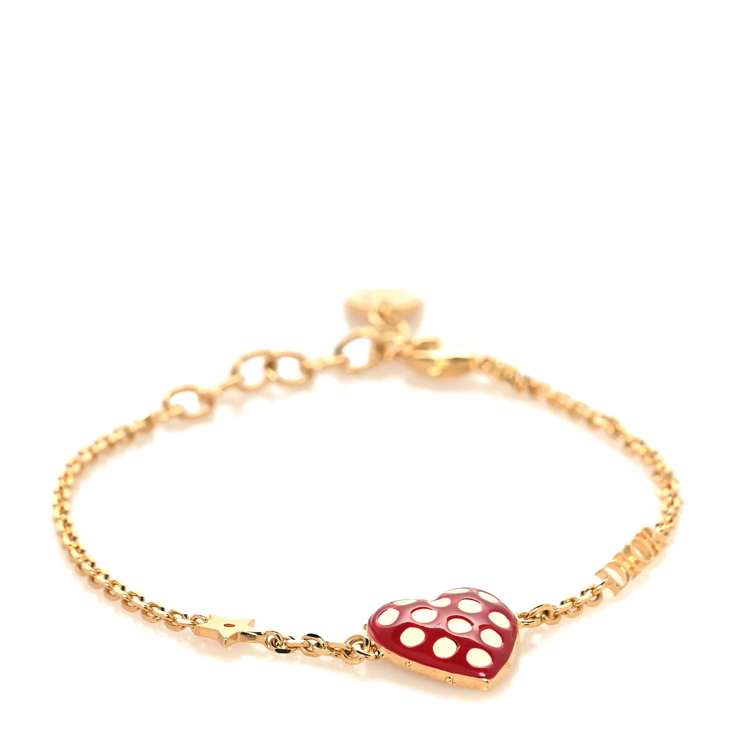 Metal Dioramour Bracelet Red Gold | FASHIONPHILE (US)