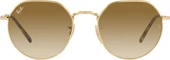 51mm Gradient Geometric Sunglasses | Nordstrom