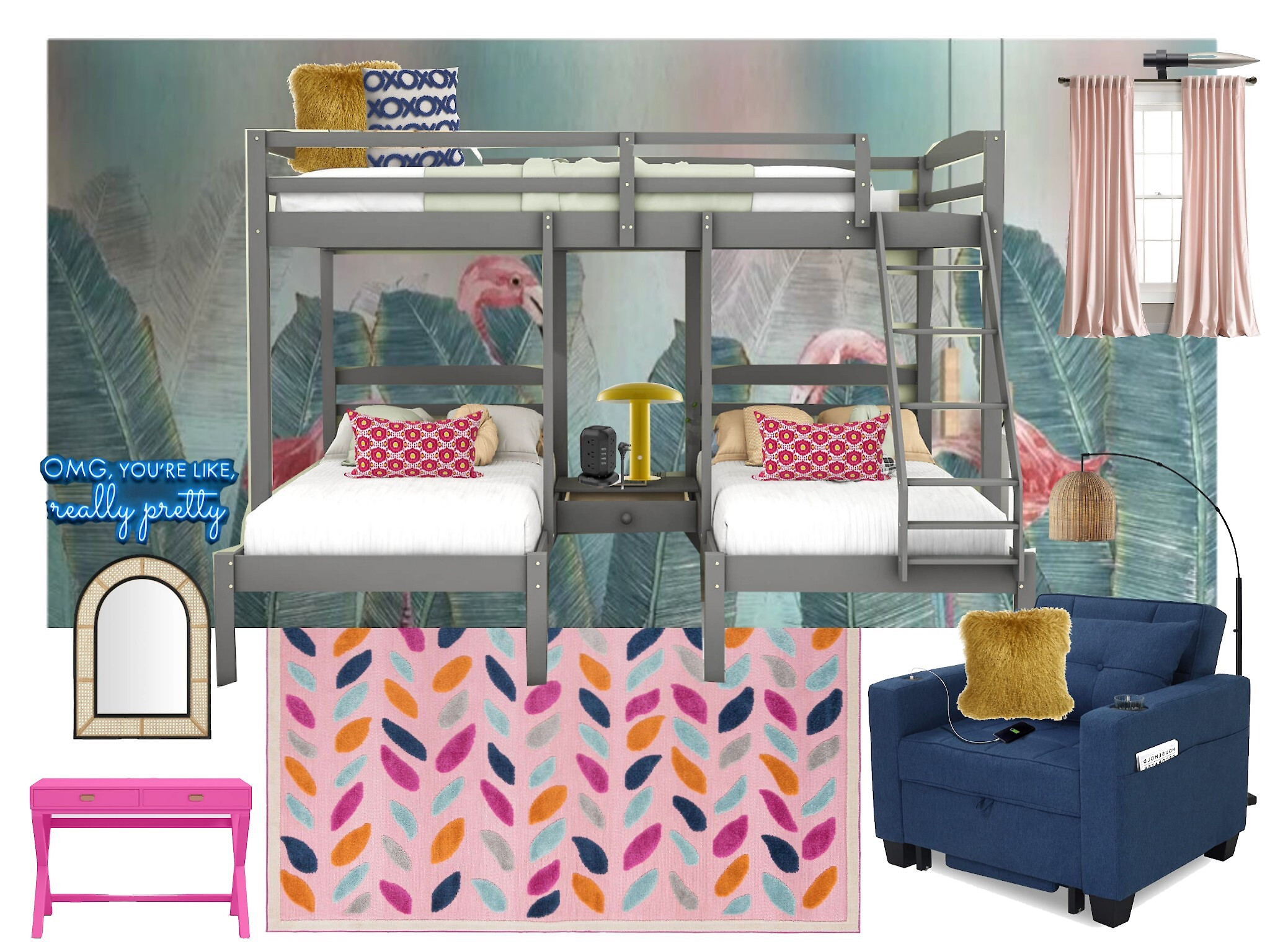 This bedroom is tastefully designed to sleep up to 4 people, with “instagrammable" moments and hidden functionality

#LTKtravel #LTKhome #LTKstyletip