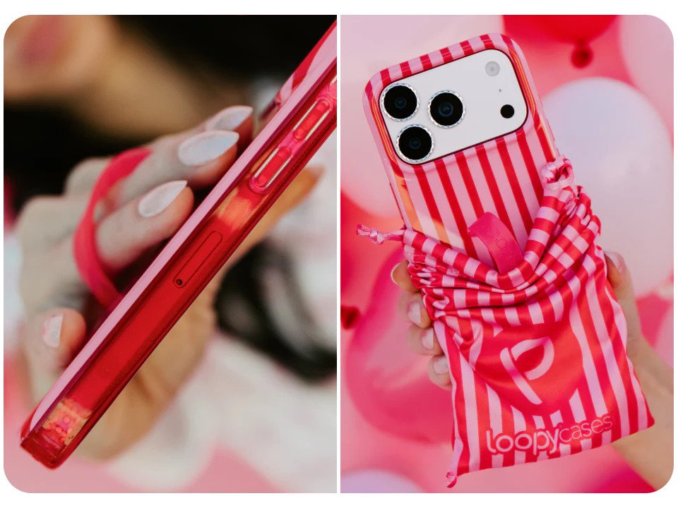 Loopy Cases - Berry Stripes | Loopy Cases