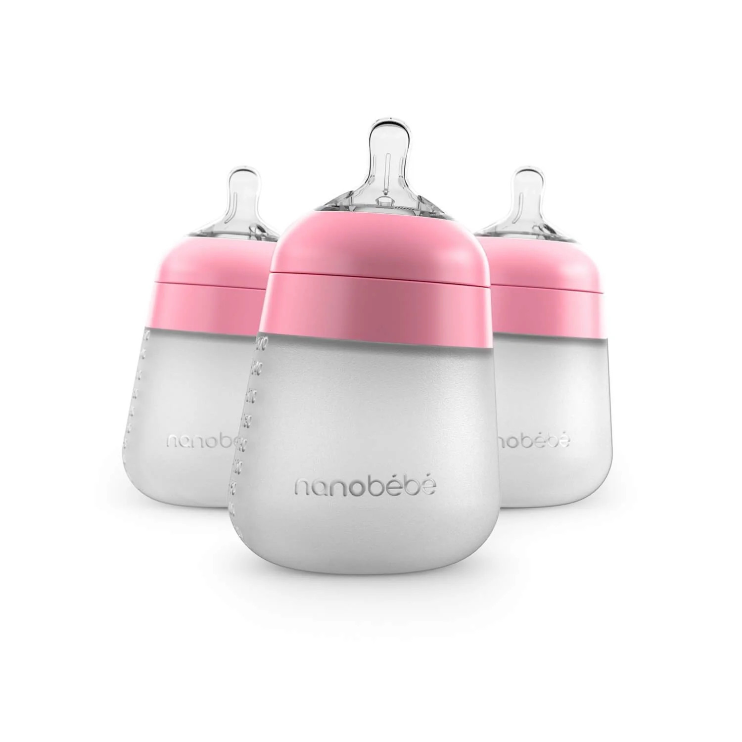 Flexy Silicone Baby Bottle - 5oz & 9oz | Nanobébé