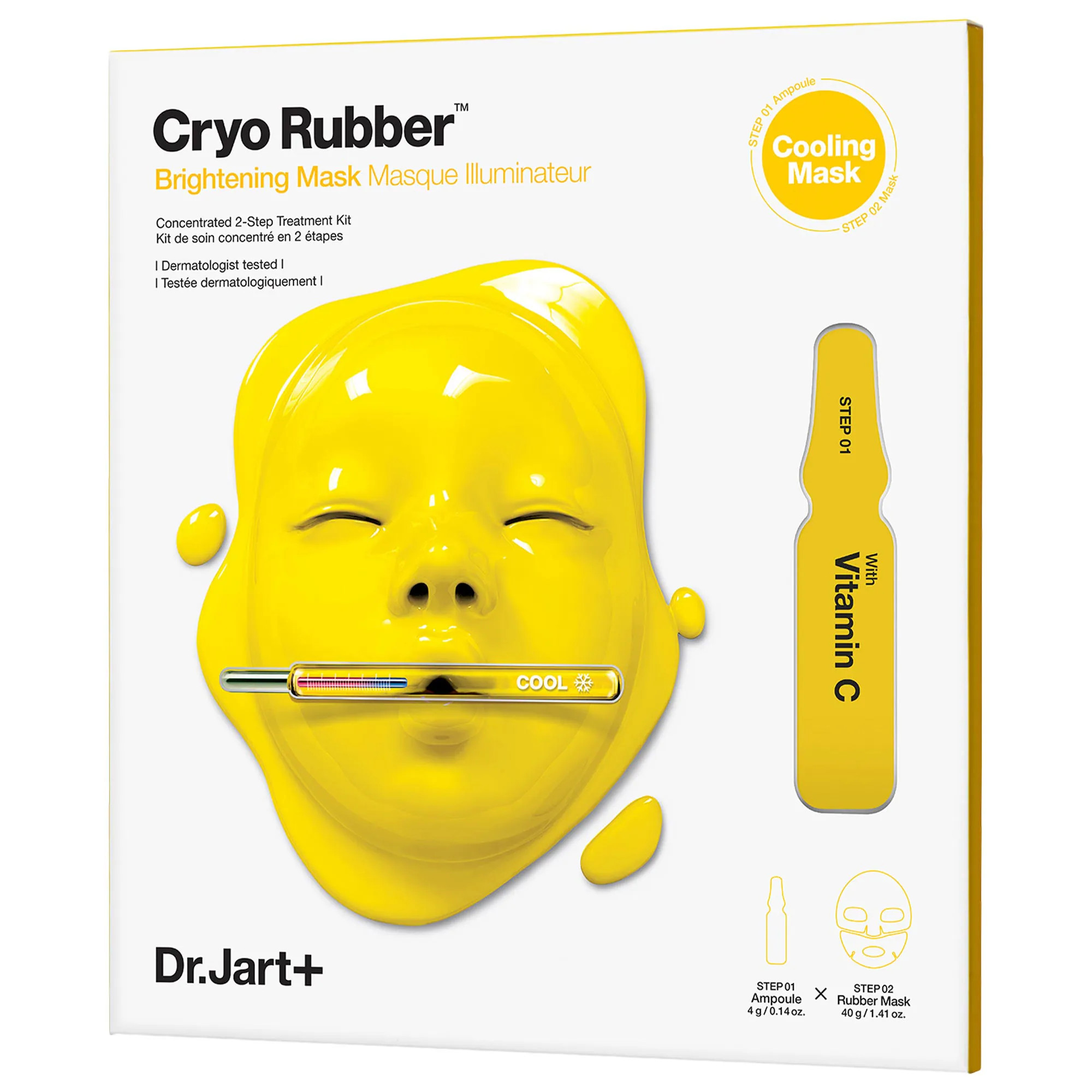 Dr. Jart+ Cryo Rubber Brightening Face Mask 0.14 oz / 4 g | Sephora (US)