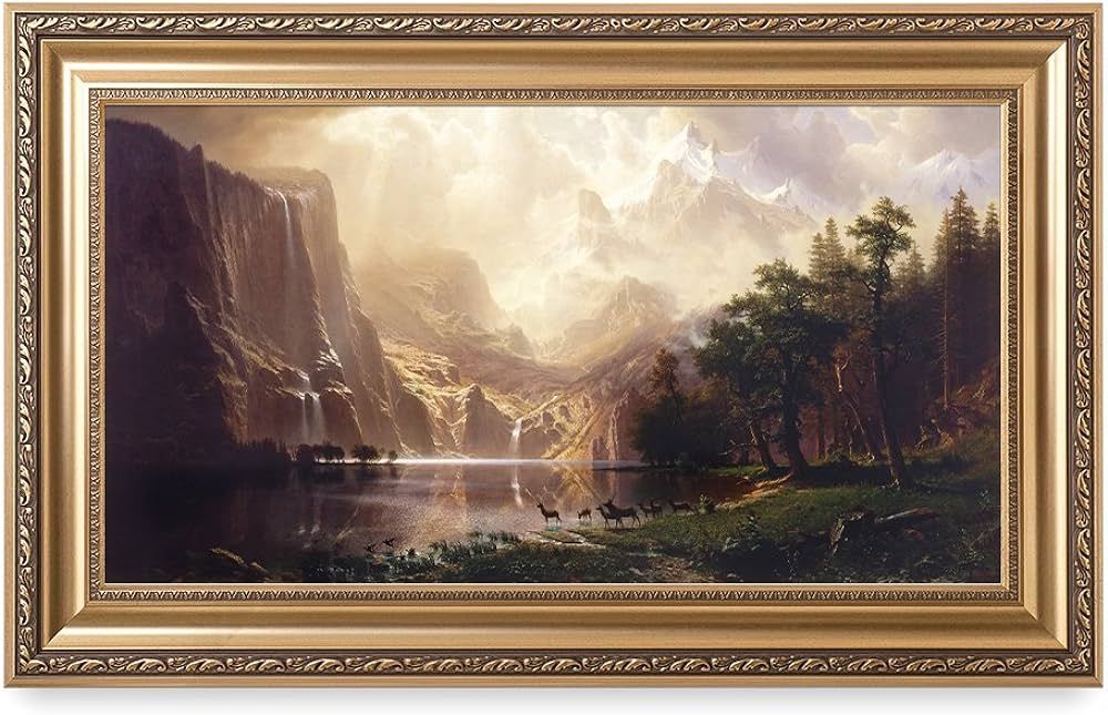 DECORARTS - Among The Sierra Nevada, California - Albert Bierstadt. Art Reproductions. Giclee Pri... | Amazon (US)
