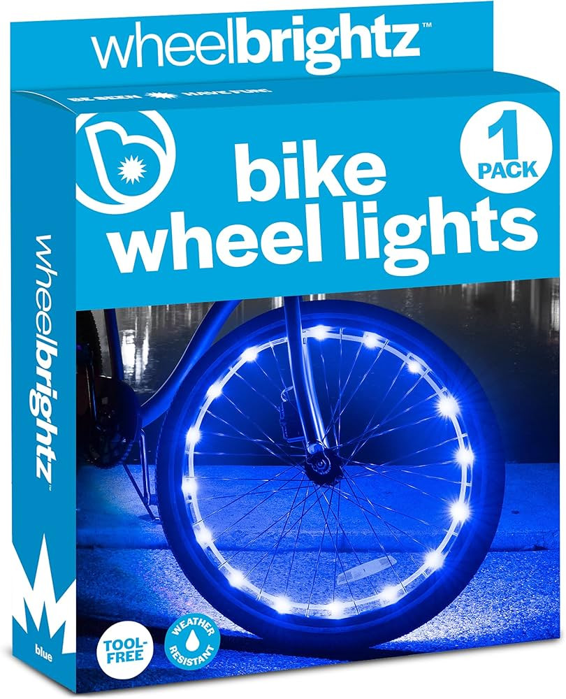 Brightz WheelBrightz LED Bike Wheel Lights - 2024 Edition with Superior Straps & LED-Weatherproof... | Amazon (US)