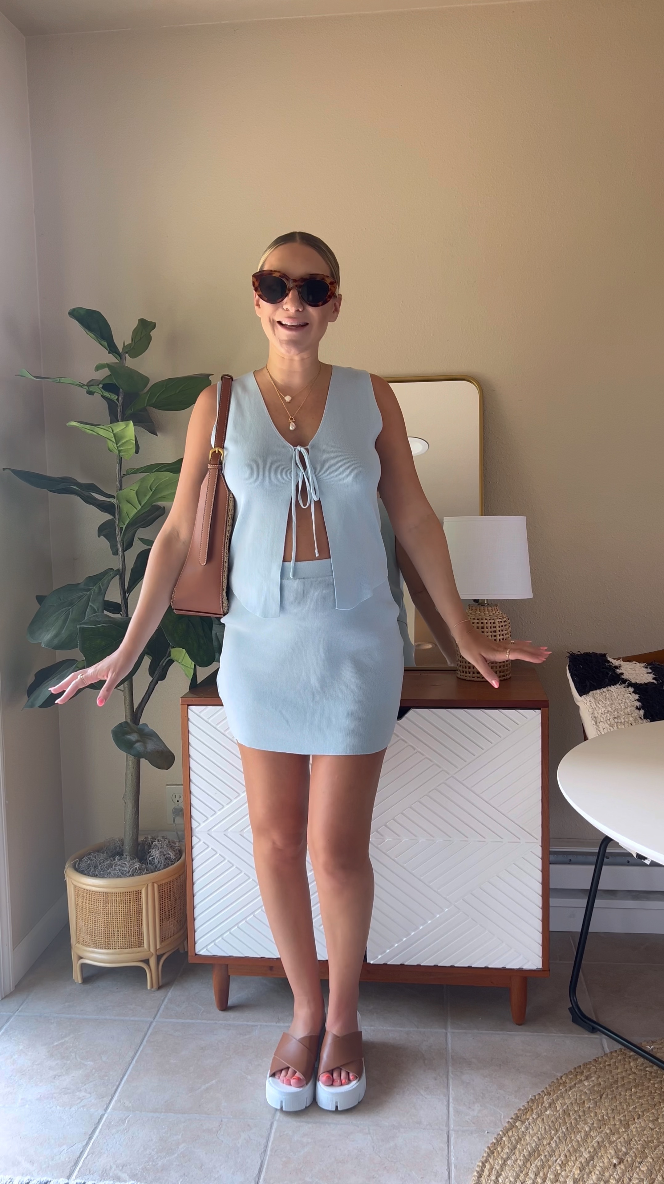 Bump friendly Amazon outfit🤰🏼 this knit set is giving revolve vibes for a fraction of the cost! Wearing a size small 

Amazon fashion | bump style | matching set | Amazon style 

#LTKStyleTip #LTKBump