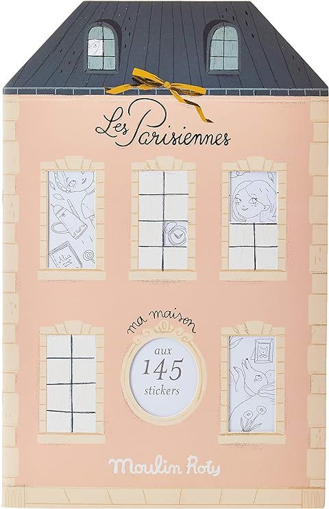 Moulin Roty Les Parisiennes Coloring and Sticker Book | Amazon (US)