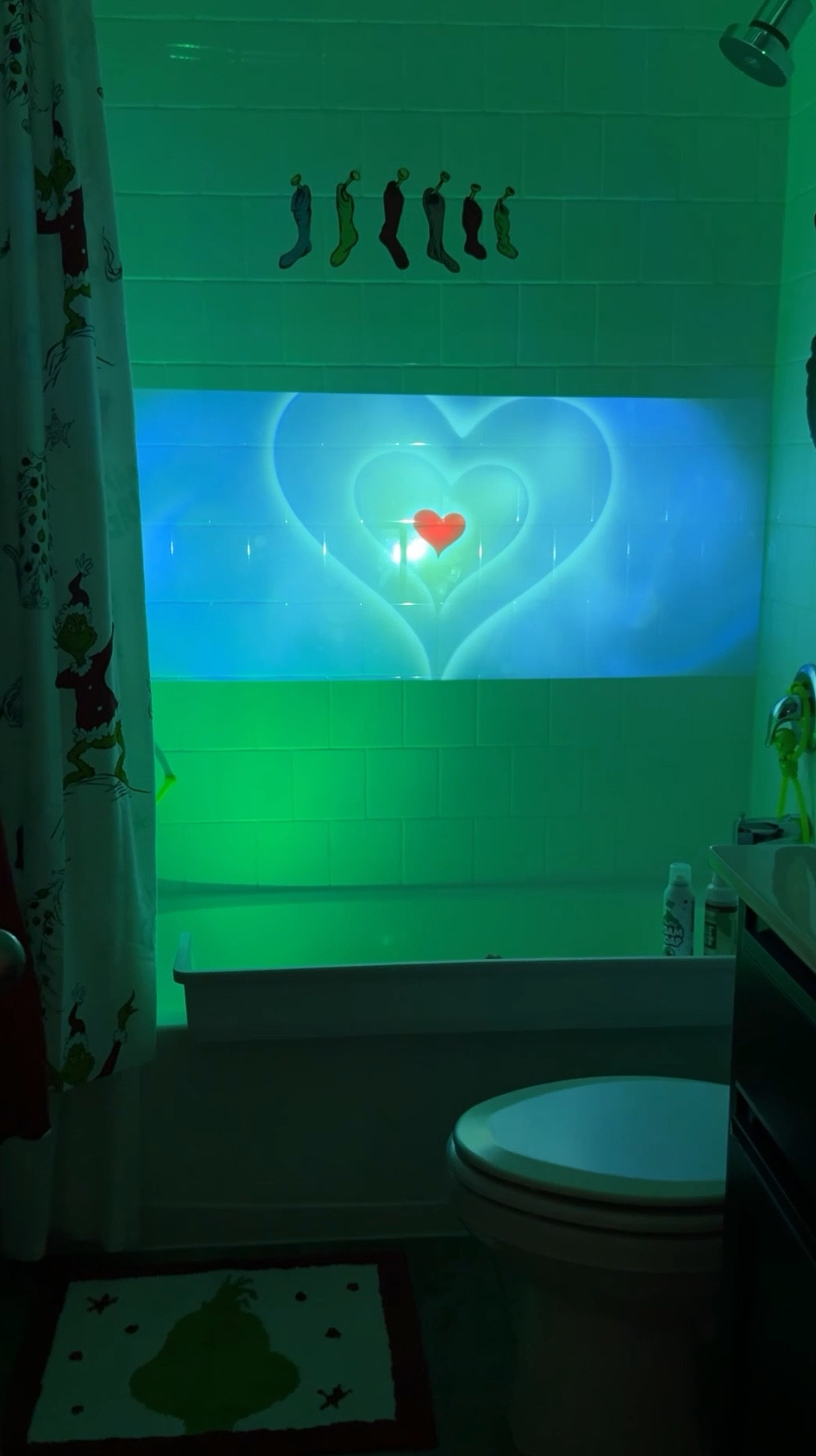 Grinch themed bath for Christmas time! 

#LTKHoliday #LTKKids #LTKSeasonal