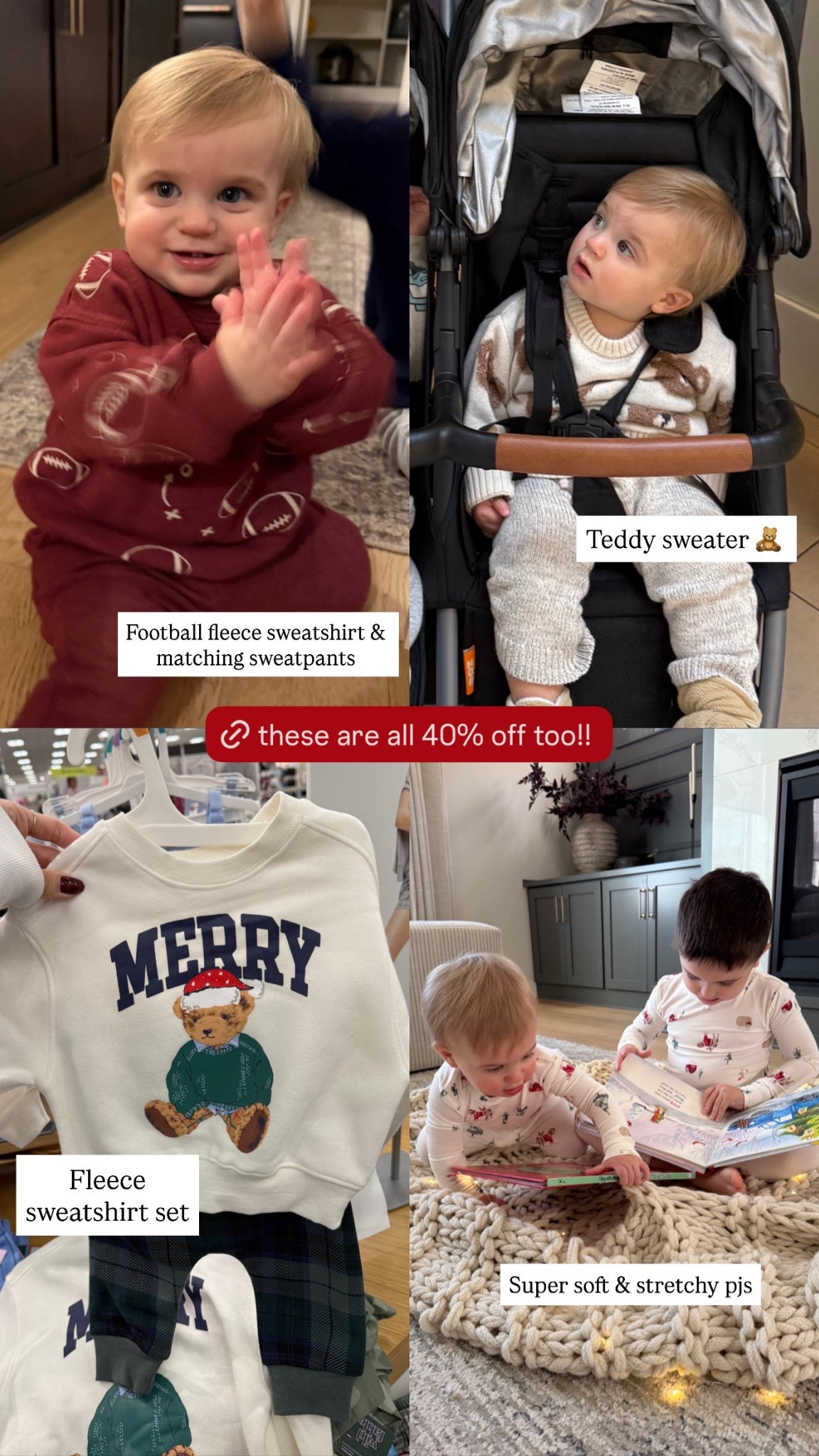 40% off select clothes at Target for 3 days!!! 

#LTKKids #LTKBaby #LTKGiftGuide