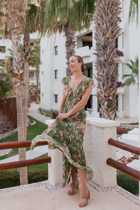 Beach vacation outfit idea in a floral maxi dress 🤍 Exact is old Hemant and Nandita, similar beach vacation dresses linked.

#LTKstyletip #LTKSeasonal #LTKtravel