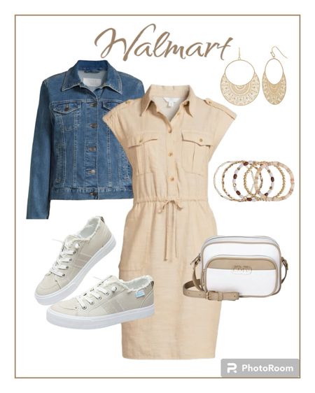 Cute summer dress with Jean jacket. All from Walmart fashion. 

#springoutfit
#dress
#jeanjacket

#LTKstyletip #LTKSeasonal #LTKfindsunder50