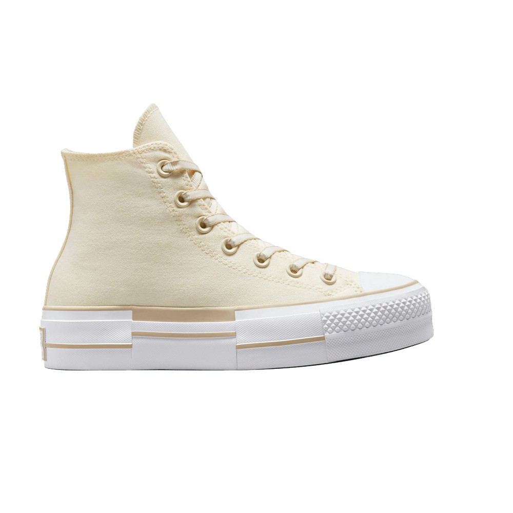 Converse Chuck Taylor All Star Lift Platform High 'Outline - Oat Milk' Sneakers | GOAT