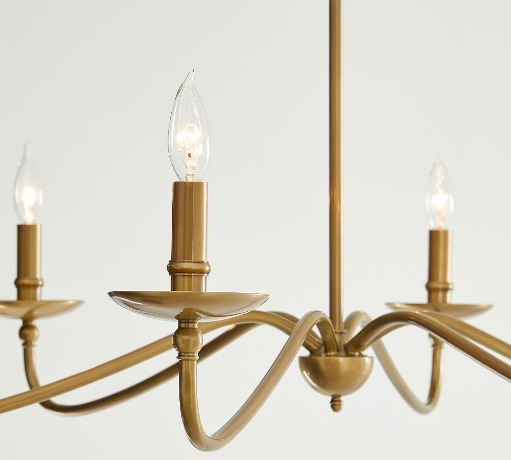 Lucca Iron Chandelier | Pottery Barn (US)