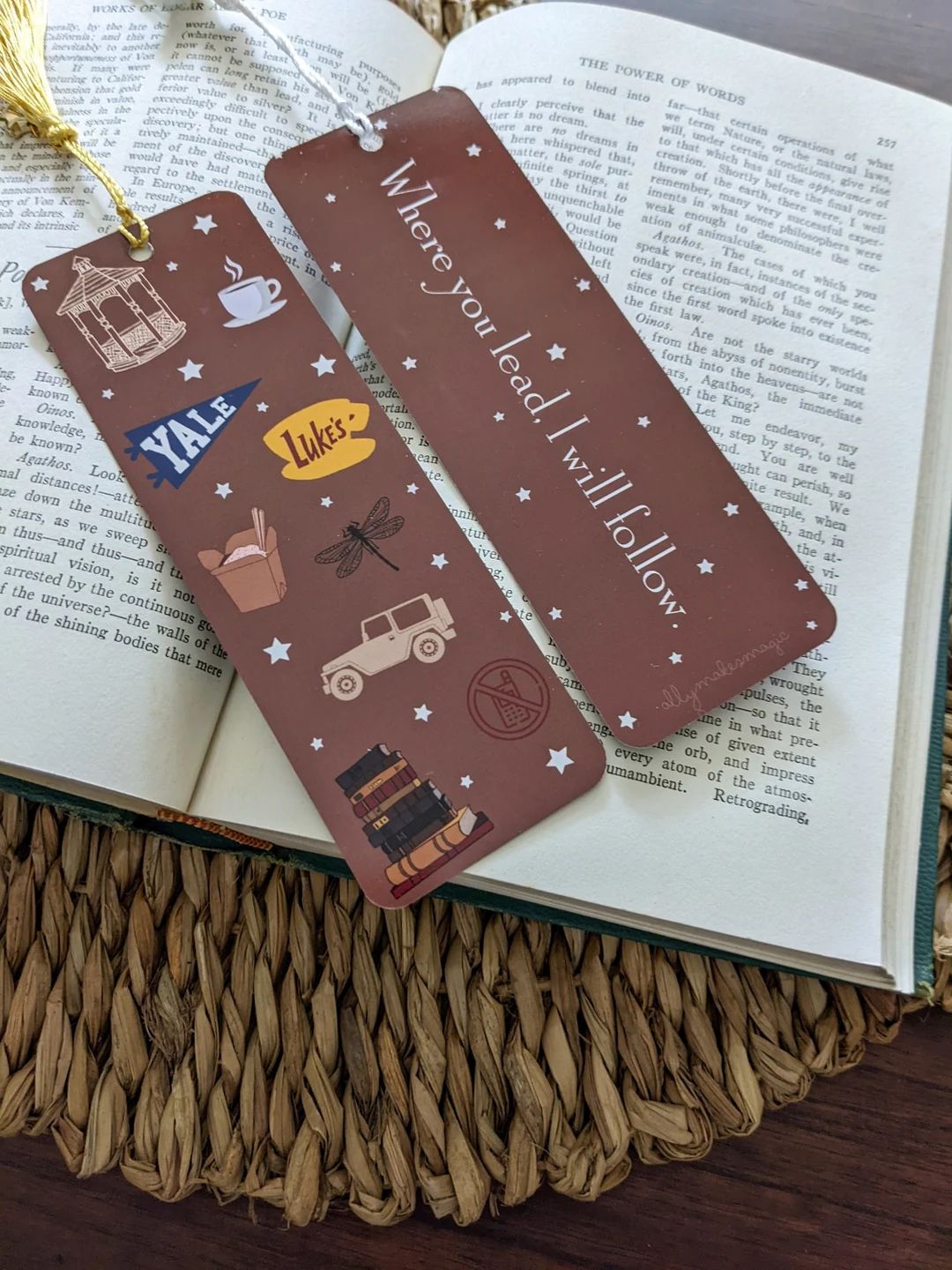 Coffee Girls Lovers Bookmark  Pop Culture Bookmark  Where - Etsy | Etsy (US)