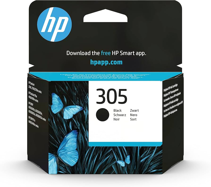 HP 305 (3YM61AE) Original Druckerpatrone Schwarz für HP DeskJet 27xx, 41xx, HP ENVY 60xx, 64xx | Amazon (DE)