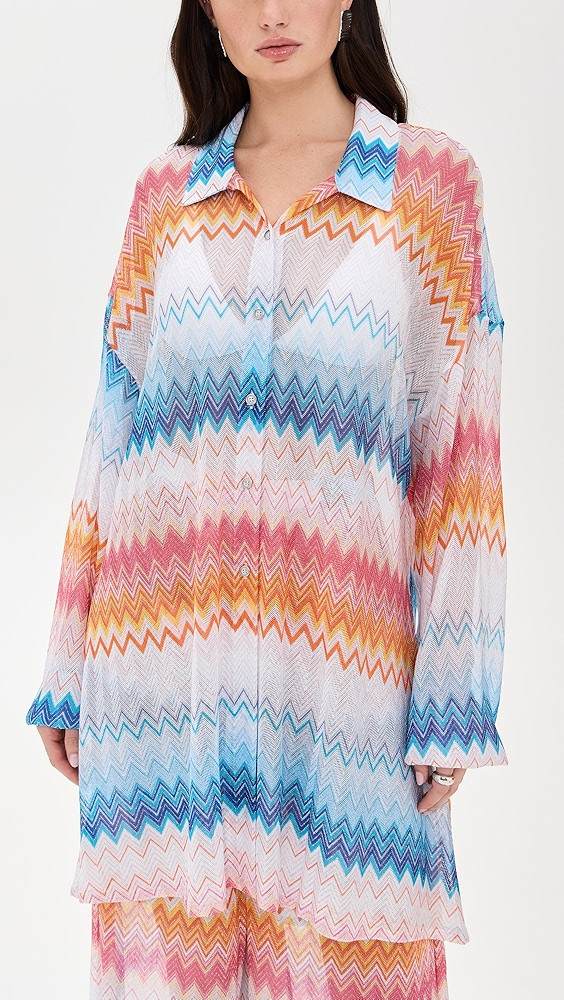 Missoni Oversized Shirt | Shopbop | Shopbop