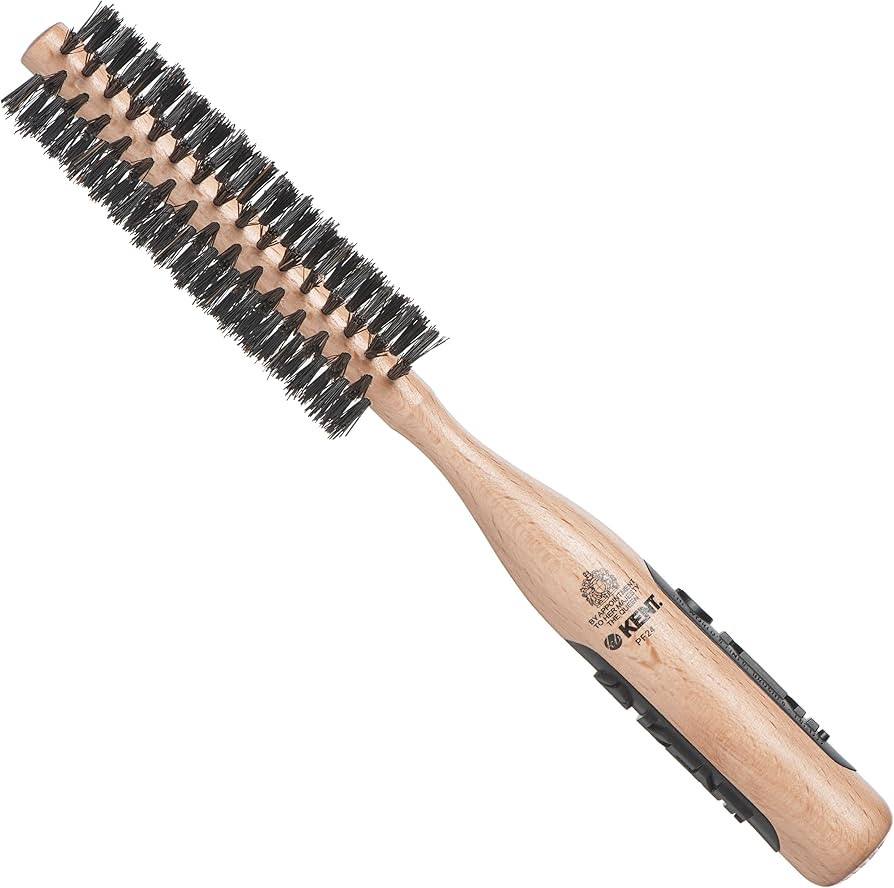 Kent Brushes PF24 Boar Bristle Radial Hairbrush, 30mm Round Barrel Diameter | Amazon (UK)