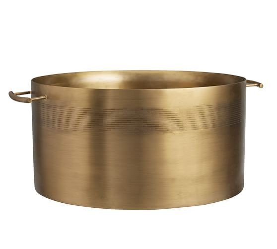 Bleecker Stainless Steel Party Bucket | Pottery Barn (US)