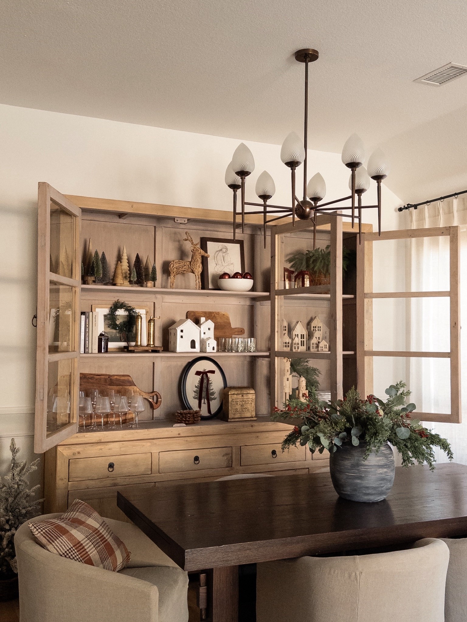 Our hutch at Christmas last year! 

christmas hutch, christmas dining room, christmas finds, christmas decor, christmas favorites, traditional christmas 

#LTKHome #LTKSeasonal #LTKHoliday