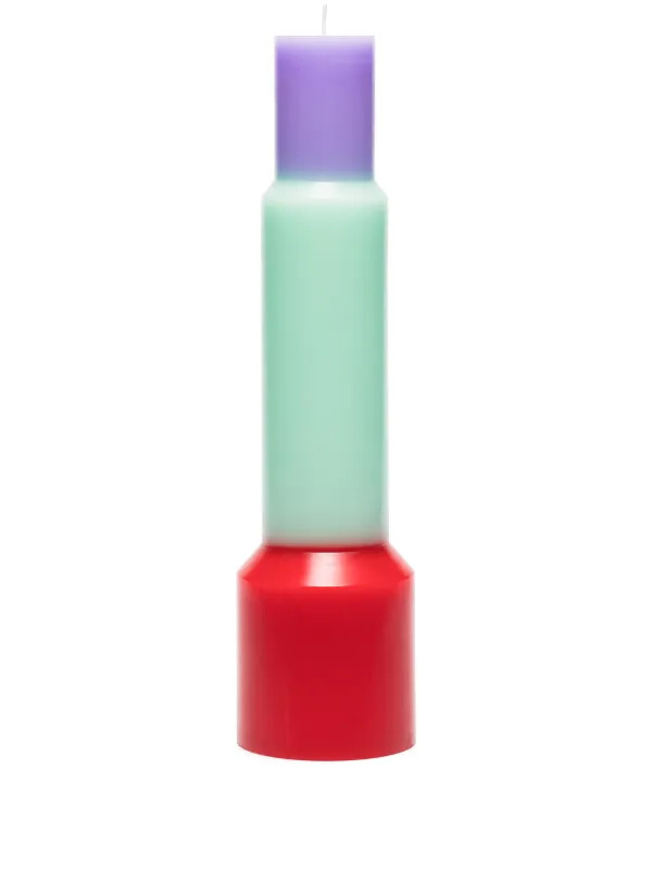 Pillar colour-block candle | Farfetch Global