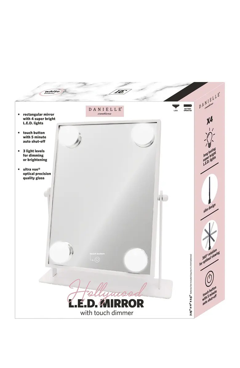 4-Bulb LED Hollywood Mirror | Nordstrom Rack
