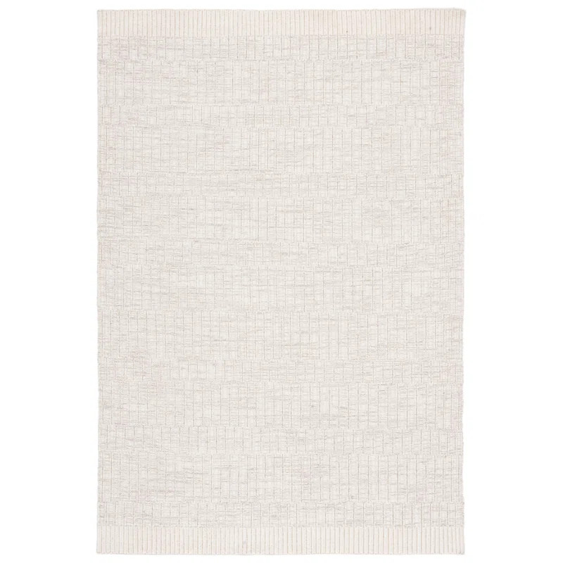 Martha Stewart Handmade Hand Loomed Ivory/Gray Rug | Wayfair North America