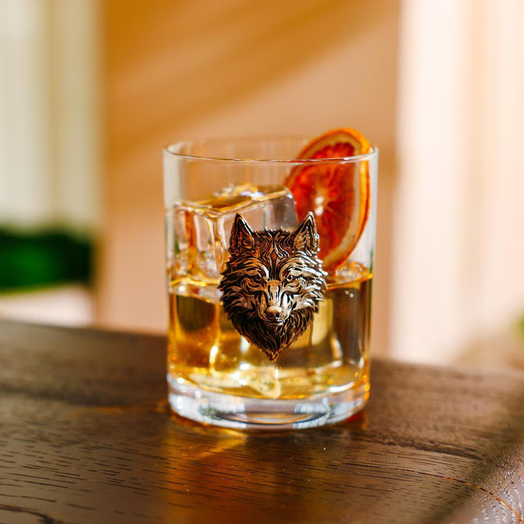 Wolf Whiskey Glasses Old Fashioned Glasses Whiskey Glass Whiskey Gifts for Him Wolf Glasses Gifts... | Etsy (US)