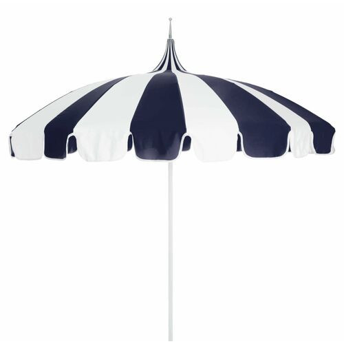 Aya Pagoda Two-Tone Patio Umbrella, Sunbrella | One Kings Lane