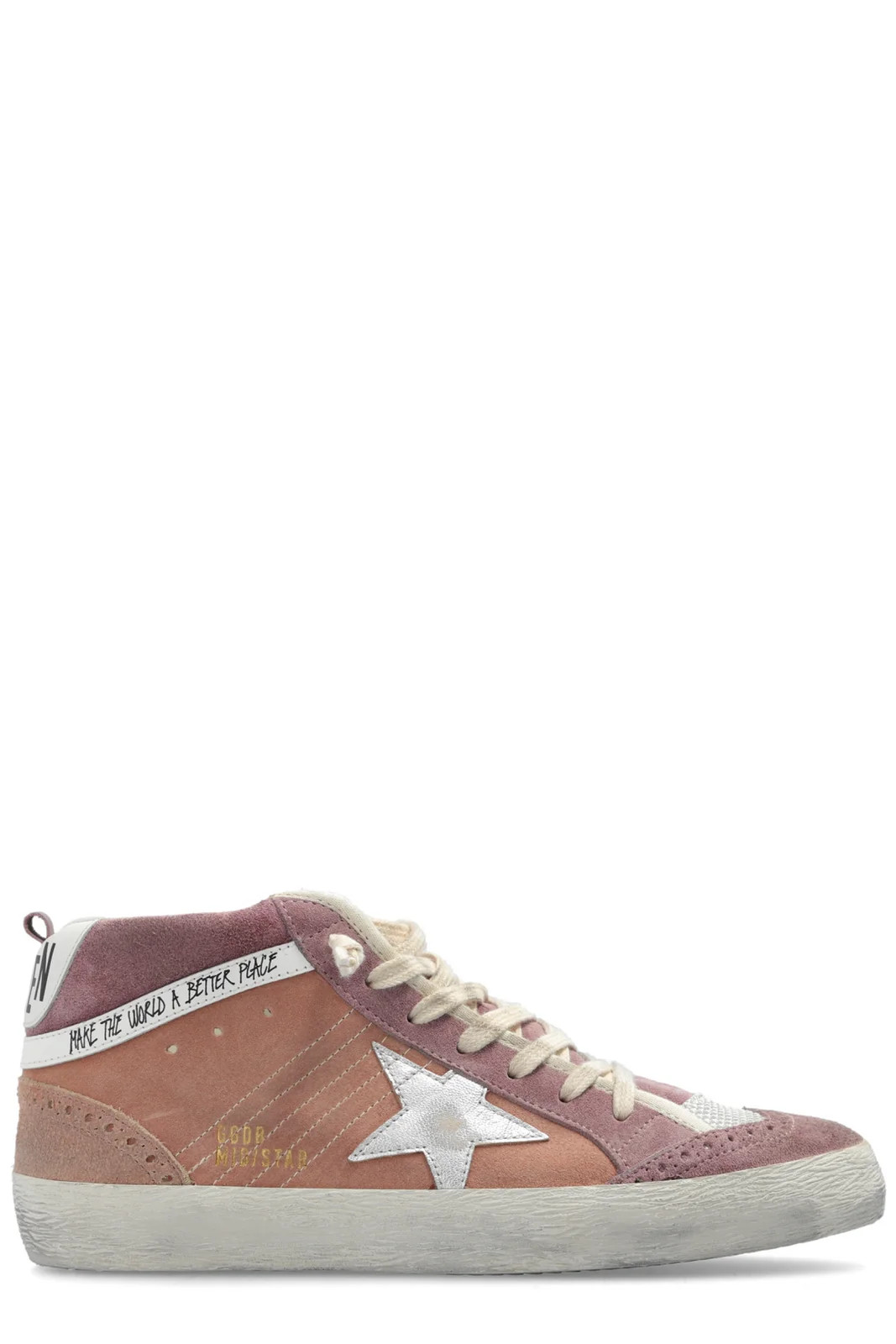 Golden Goose Deluxe Brand Double Quarter Mid-Star Sneakers | Cettire Global