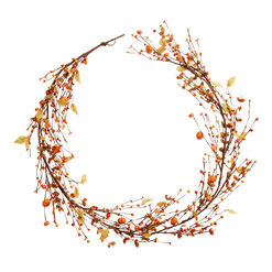 Harvest Wood Curl Wreath | World Market