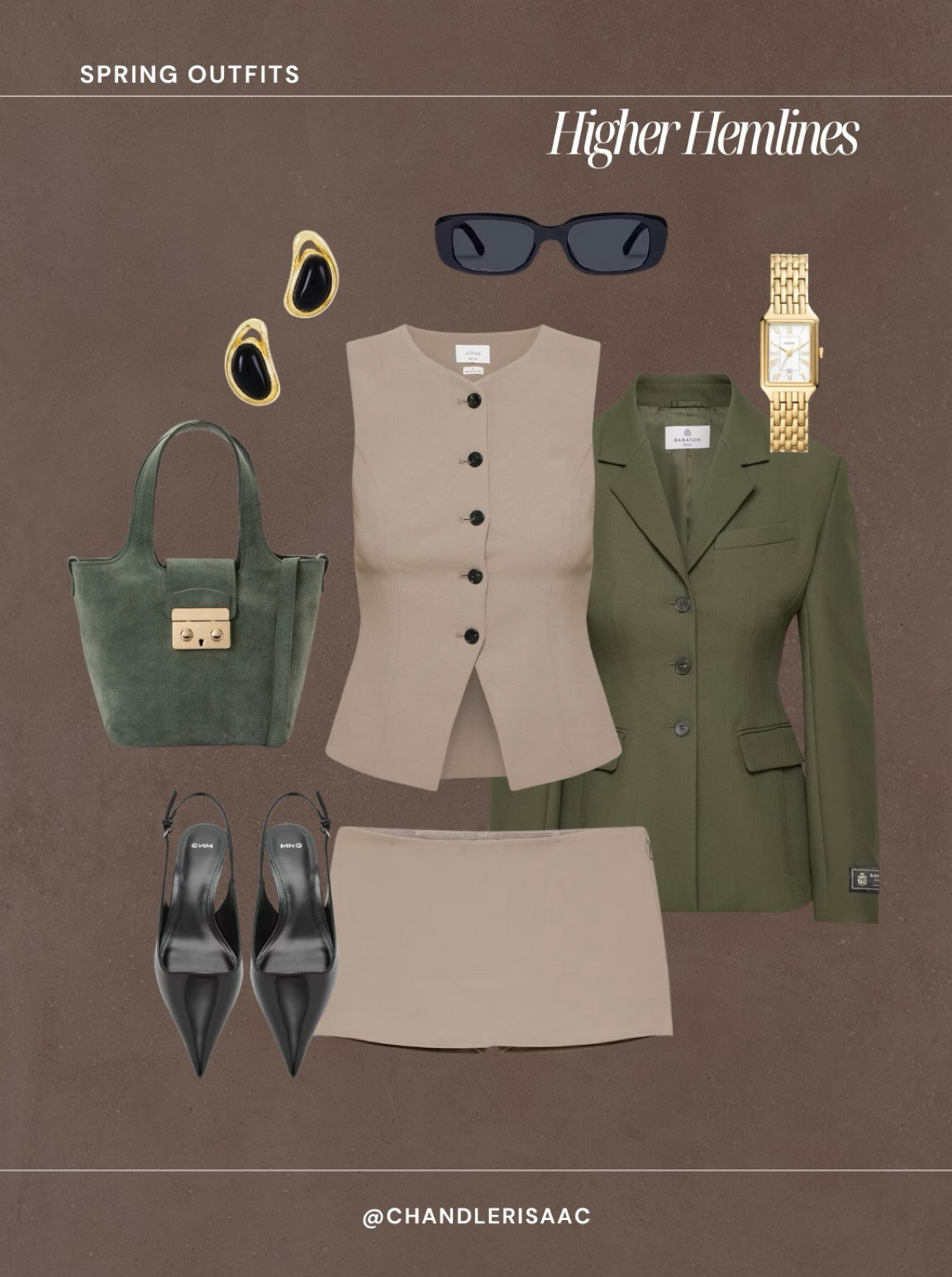 Higher hemlines are in for Spring 2025! 

spring l spring fashion l spring outfit 