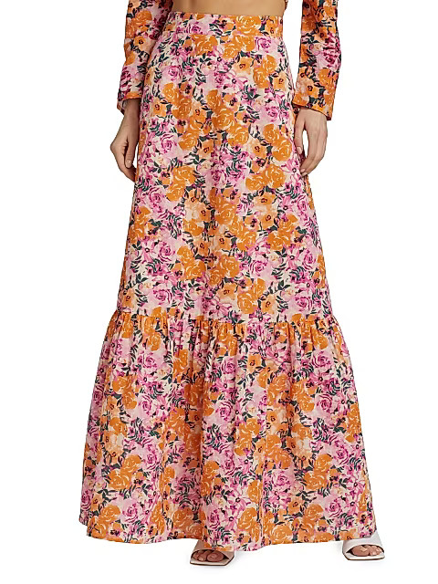 Floral Maxi Skirt | Saks Fifth Avenue