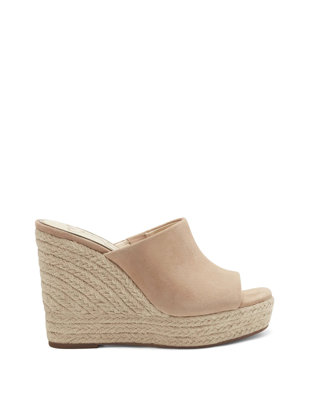 Shantelle Platform Wedge Slide in Almond | Jessica Simpson E Commerce