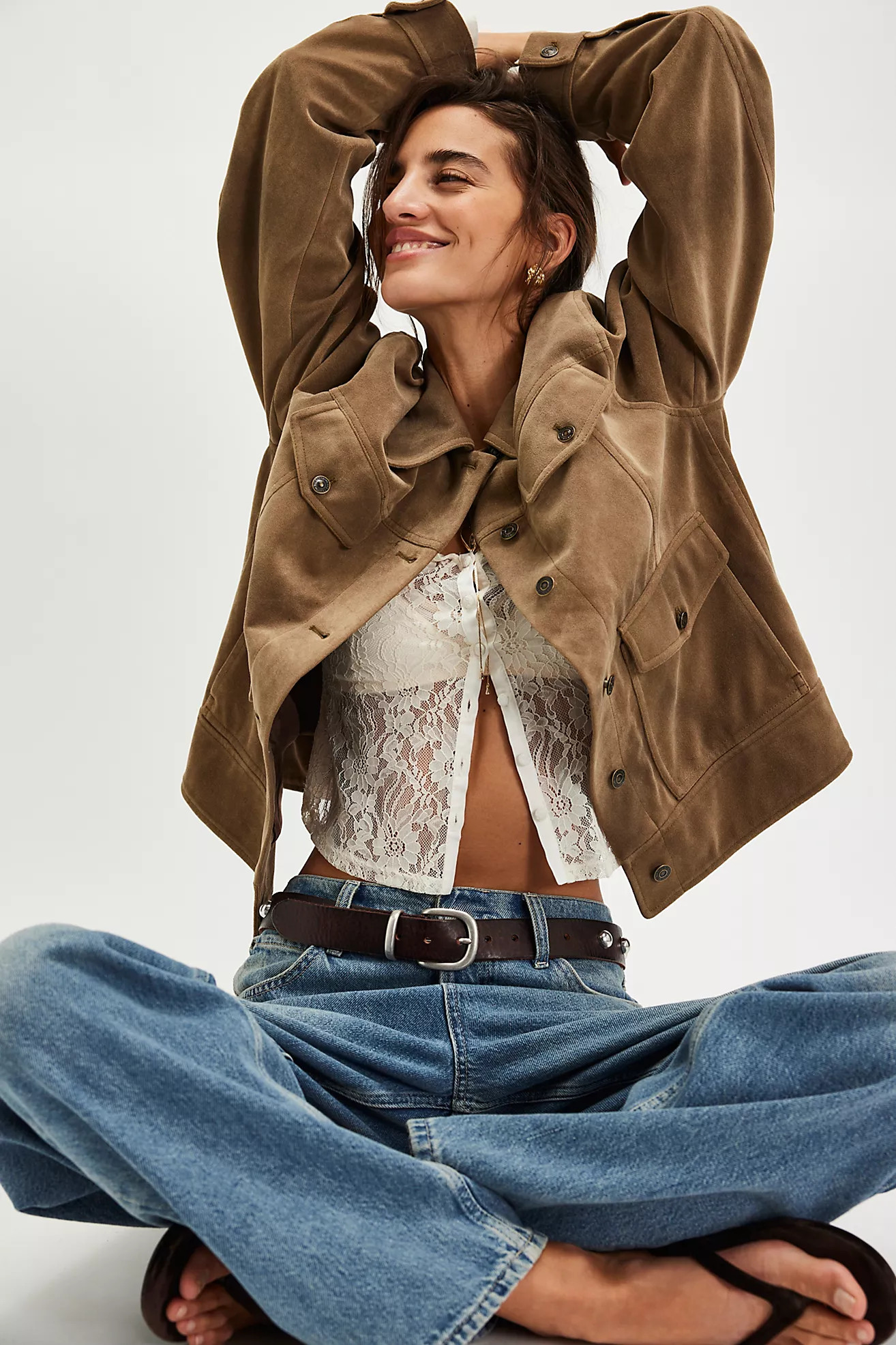 We The Free Night Ranch Vegan Jacket | Free People (Global - UK&FR Excluded)