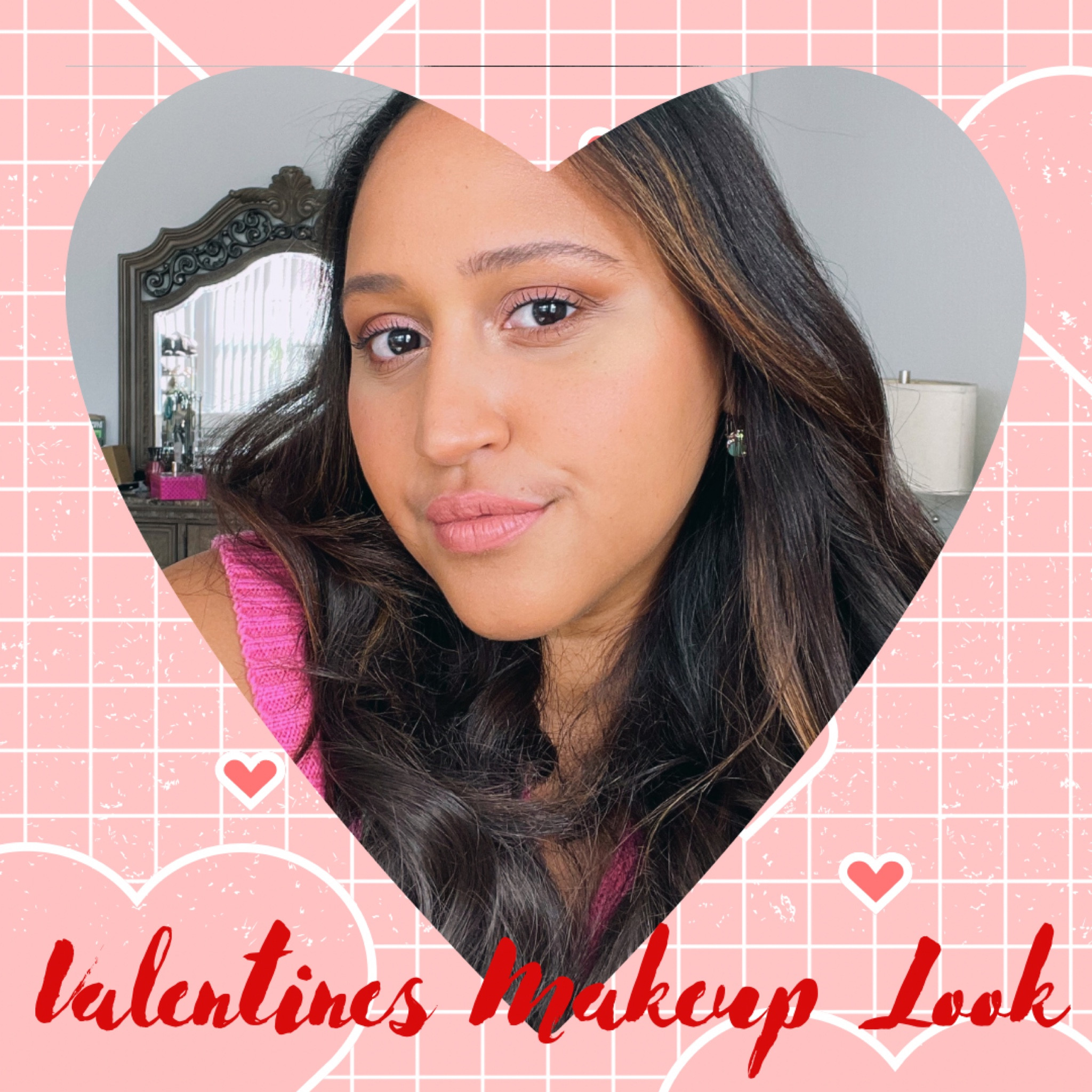 Simple Valentines Day Makeup Look - Pink and chocolate #Valentinesday #makeuplook 

#LTKFind #LTKbeauty #LTKSale