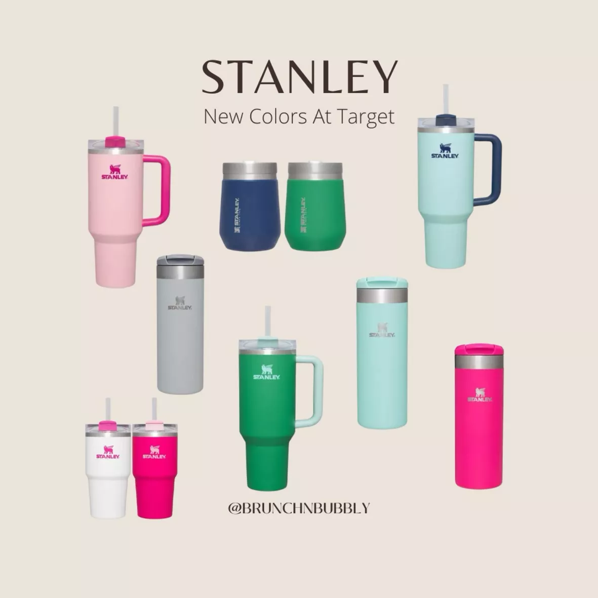 Stanley 40 Oz Stainless Steel H2.0 Flowstate Quencher Tumbler Meadow :  Target
