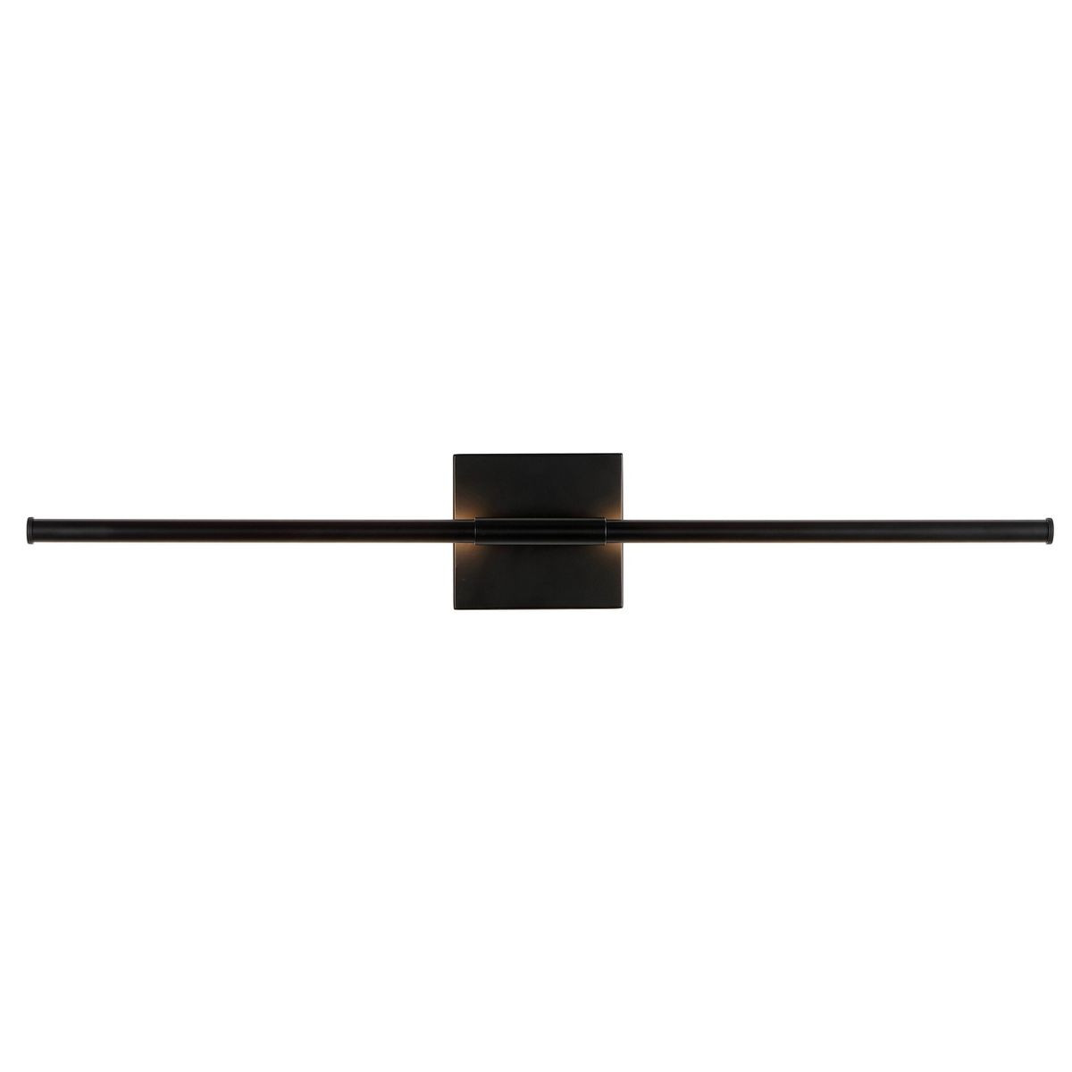 28" LED Makena Dimmable Metal Wall Sconce Black - JONATHAN Y: Modern Vanity Fixture, ETL Listed, ... | Target