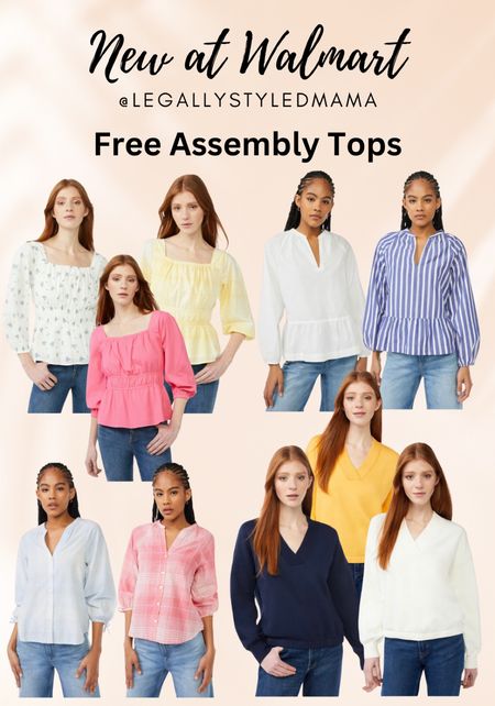New tops at Walmart by Free Assembly! 

Spring style, spring outfit, blouse, work wear, Walmart style 

#LTKworkwear #LTKSeasonal #LTKFind