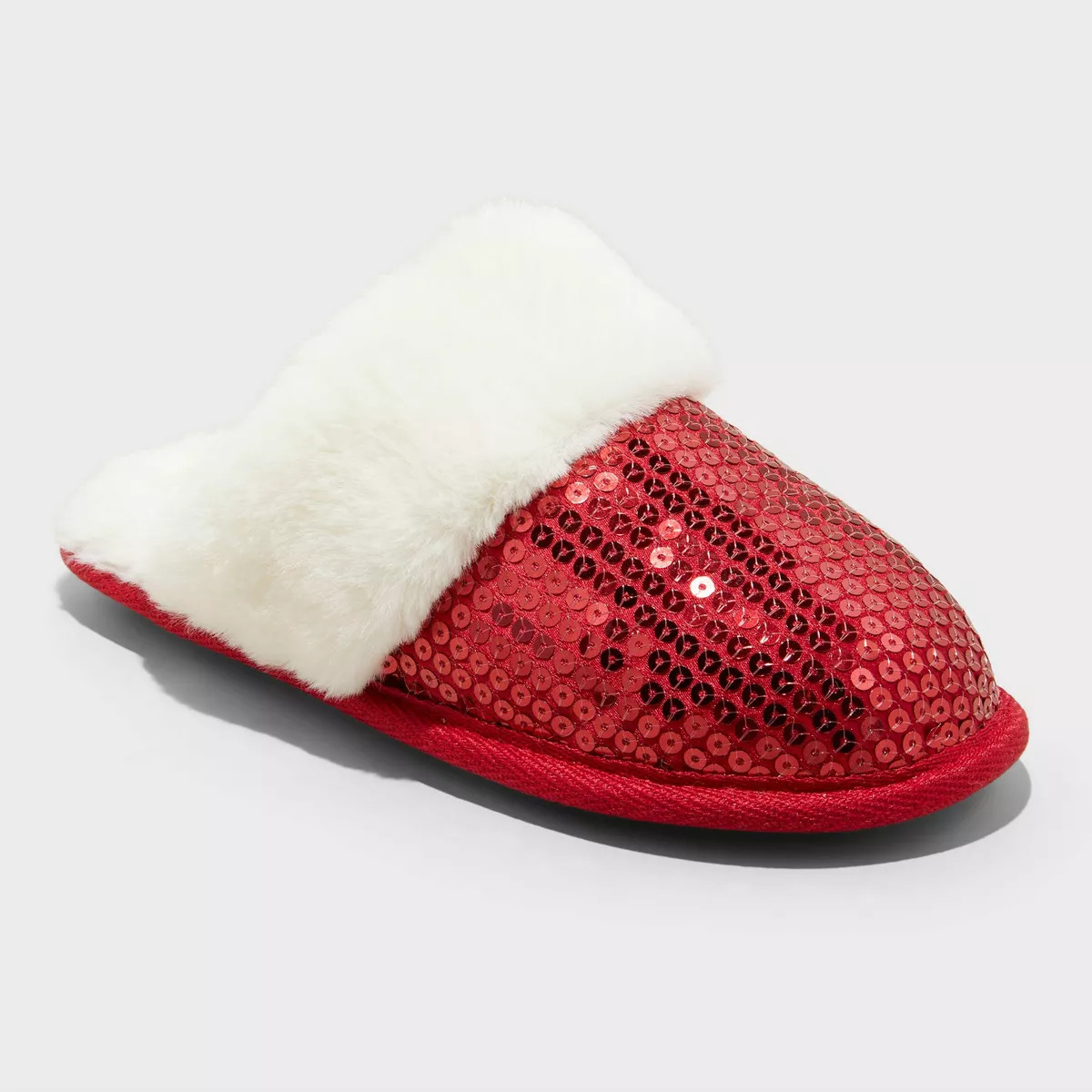 Kids' Lane Sequin Scuff Slippers - Cat & Jack™ | Target