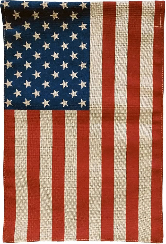 Briarwood Lane American Flag Burlap Flag House Flag | Amazon (US)