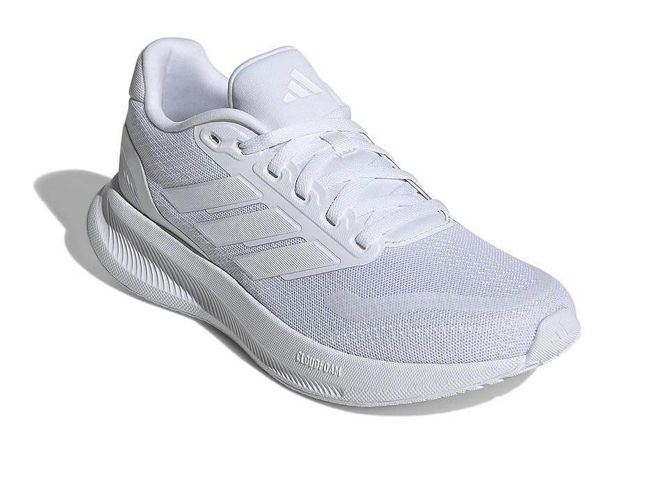 adidas Running Run Falcon 5 Women's Running Shoes White/White/White : 10.5 B - Medium | Zappos