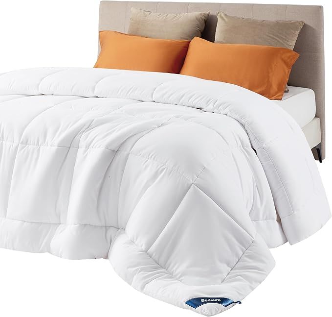 Bedsure Comforter Duvet Insert - Quilted Comforters Queen Size, All Season Duvet, Down Alternativ... | Amazon (US)