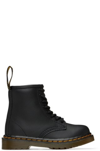 Dr. Martens - Baby Black 1460 Boots | SSENSE