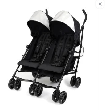 Summer By Ingenuity 3Dlite Double Convenience Stroller, Black, Date unknown | GoodBuy Gear