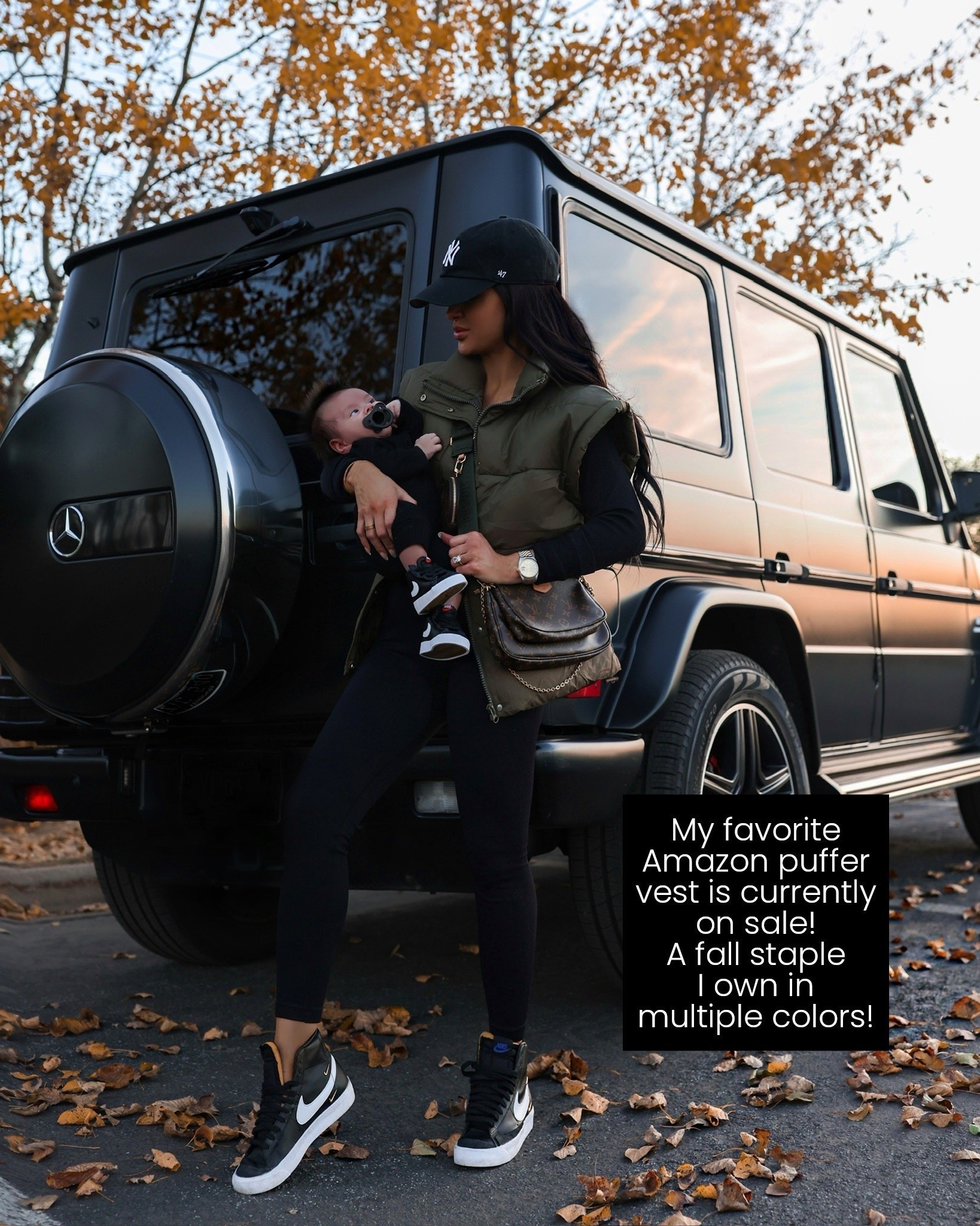 Amazon fall outfit on sale
Amazon puffer vest under $30
Nike sneakers
School dropoff outfits / casual fall outfit

#LTKSaleAlert #LTKmomlife #LTKActive