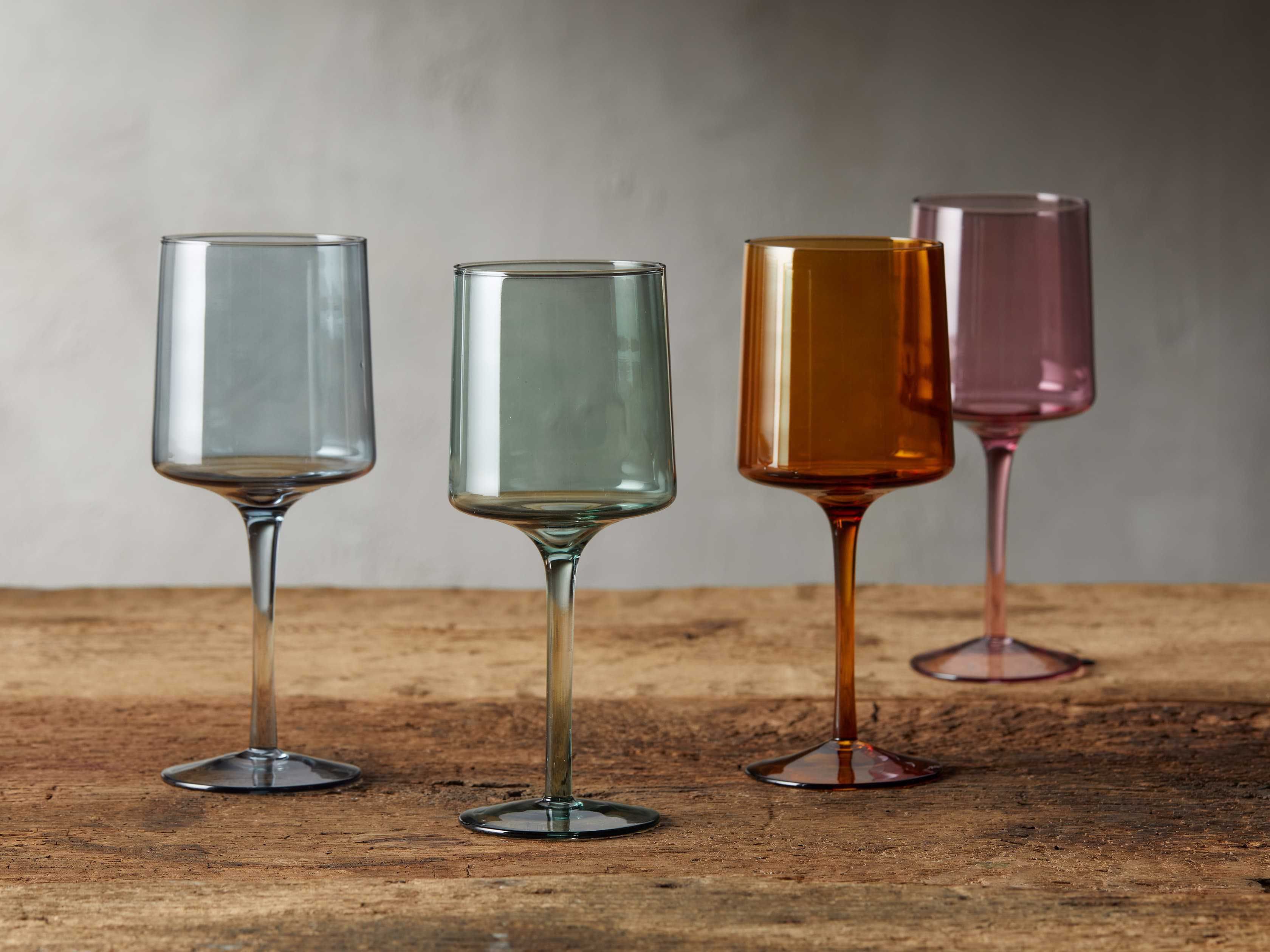 Tannon Wine Glasses (Set of 4) | Arhaus