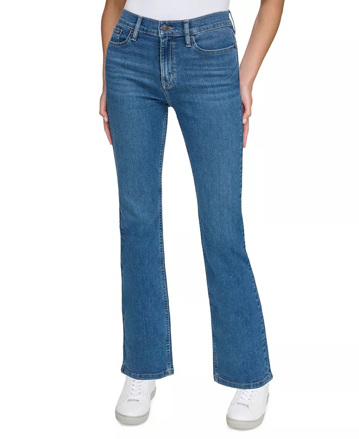 Petite High-Rise Bootcut Jeans | Macy's