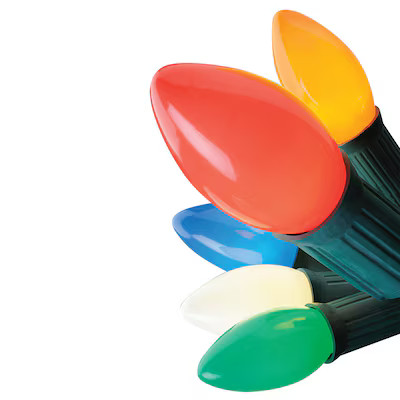 GE  String-A-Long 25-Count 16-ft Multicolor Incandescent Plug-In Christmas String Lights | Lowe's